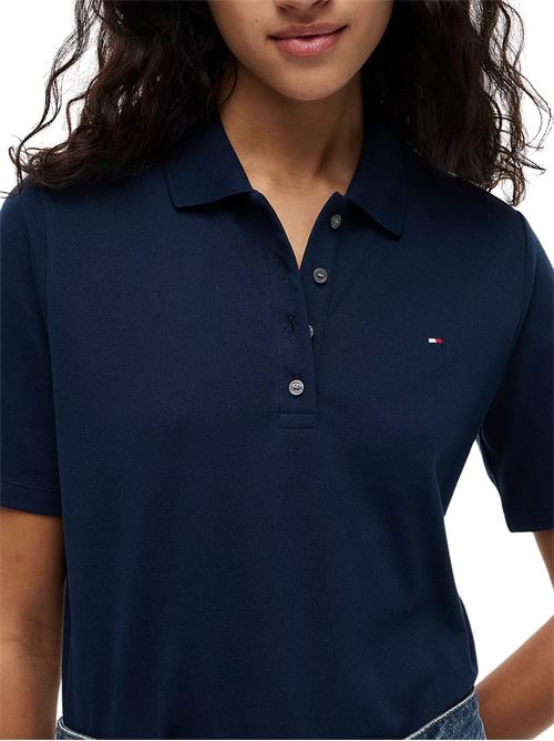 Polo regular fit in piquet Tommy Hilfiger | WW0WW43224C1G